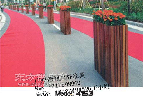 廣州市花槽 諧誠戶外家具 木質花槽公司圖片
